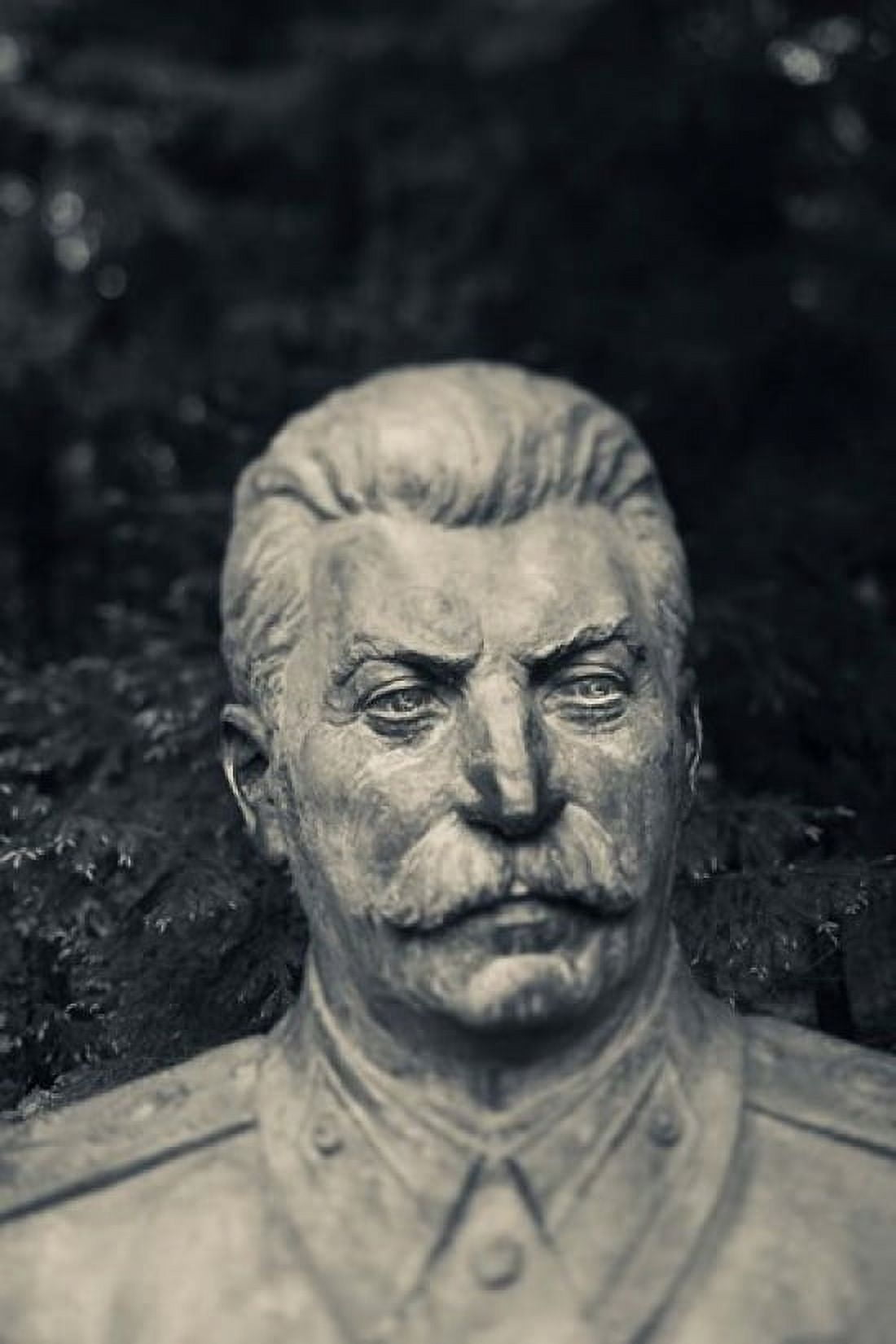 Lithuania Grutas Park Statue Joseph Stalin I Canvas Art - Walter Bibikow DanitaDelimont (23 x 35)