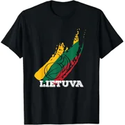 Lithuania Lietuva Basketball Lithuanian Strong Gift T-Shirt