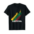 thumbnail image 1 of Lithuania Lietuva Basketball Lithuanian Strong Gift T-Shirt, 1 of 5
