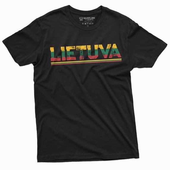 Lithuania T-Shirt Lietuva Mens Womens Tee Shirt Lithuanian Heritage Tee