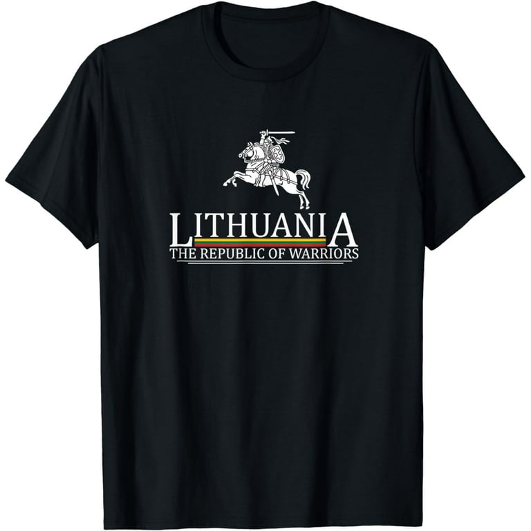 Lithuanian Flag Coat Of Arms Knight T-Shirt Lithuanian Flag Coat Of Arms Knight T-Shirt