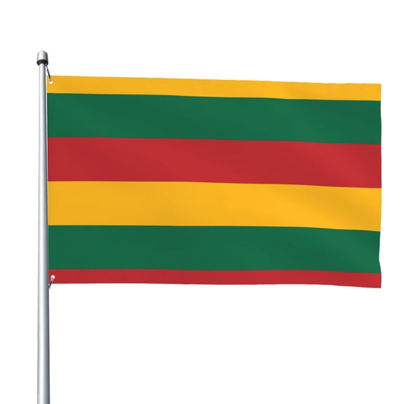 Lithuanian Flag Flag 4x6ft Cool Funny Flag Banner For Dorm Bedroom Wall Decor Indoor Outdoor