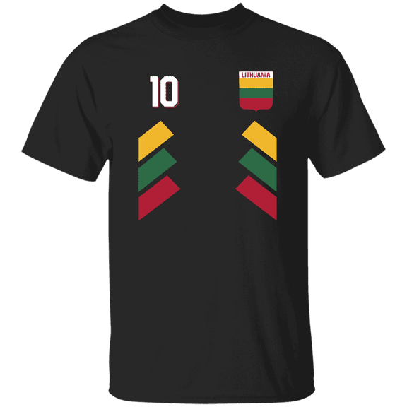 Lithuanian Part Proud Lithuania Flag Pride Heritage National Vintage 10 T-shirt