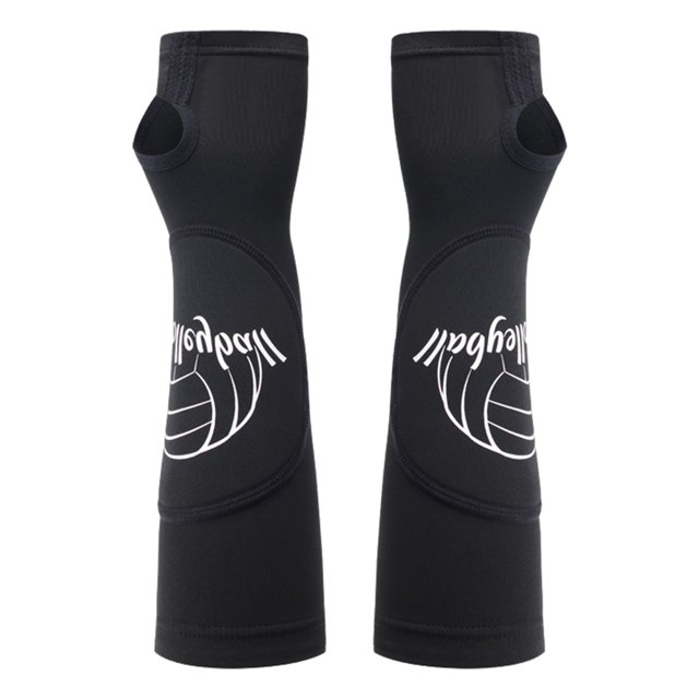 Litie 1Pair Volleyball Arm Sleeves,Youth Passing Forearm Compression Sleeves with Thumbhole