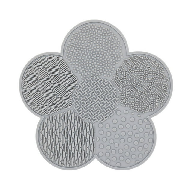 Litie Makeup Brush Cleaner Mat,Brush Cleaner Pad Scrubber Tool Cosmetic