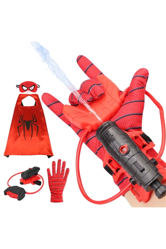 Litotail Spider Summer Water Toys Squirt Guns with Glove Summer Party Swimming Pool Beach Outdoor Water Fighting Toys for Kids