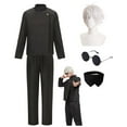 thumbnail image 1 of Litotal Jujutsu Kaisen Outfit Halloween Clothes Adult,Anime JJK Clothes Dress Halloween Outfit Clothing Party Dress Up Performance Clothes Polyester, Men Gojo Satoru, 1 of 6