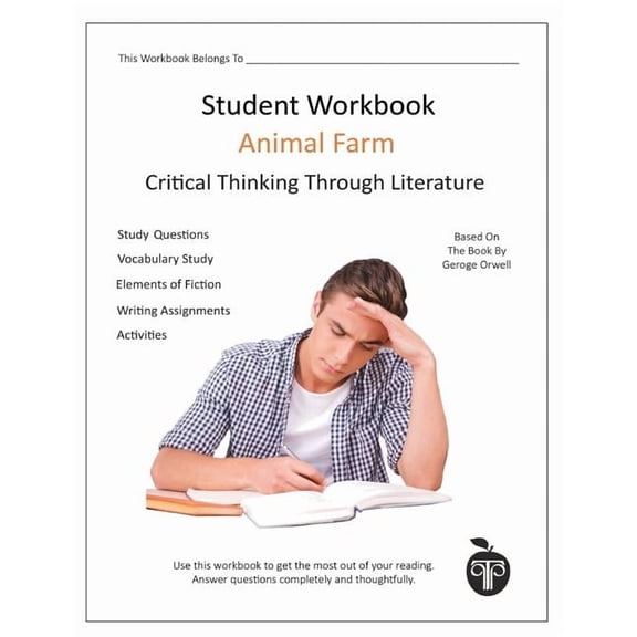 Litplan CT Edition: Animal Farm Student Workbook, (Paperback)