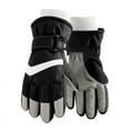 thumbnail image 1 of Litrail Ki-ds Winter Gloves, 10-15 Years, Split Finger, Thick Warm Windproof, Adjustable Strap, for Skiing Riding Biking Outdoor Sports, 1 of 2