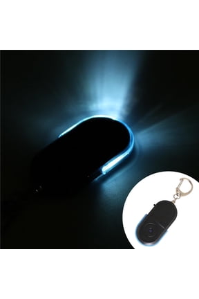 LED Key Finder with Sound Activation - Whistle Controlled, Flashlight & Key Ring - Anti-Lost Tracker for Keys, Backpacks, Luggage & Pet Collars
