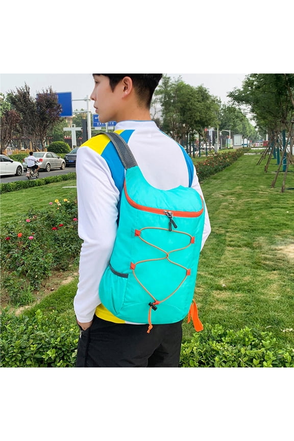 Lightweight Packable Foldable Waterproof Outdoor Backpack - Large Capacity Comfortable Breathable for Hiking & Cycling