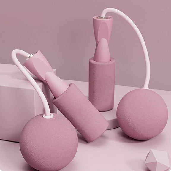 Litrail Ropeless Jump Rope with Weighted Balls - Silent Indoor Home Workout, Fat Burning, 2-in-1 Fitness & Fascia Release, Non-Slip Foam Handle