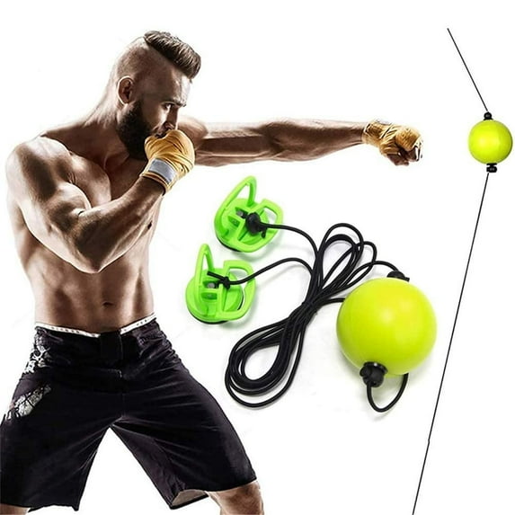 Litrail Suction Cup Boxing Trainer - Portable Home Workout Equipment with High Elastic Cord for Stress Relief, Reflex & Speed Training