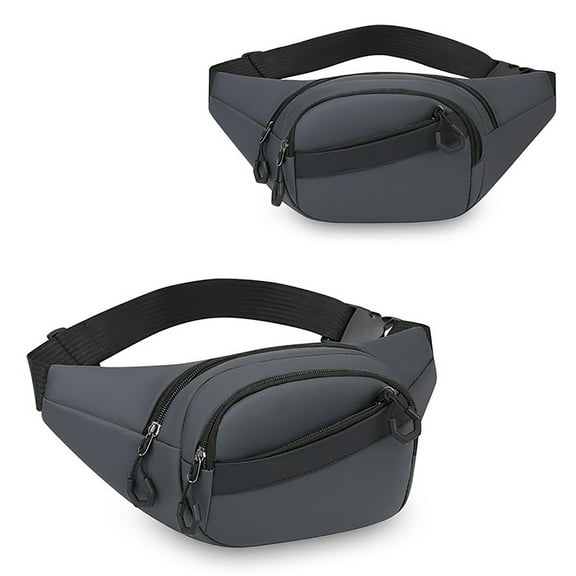 Litrail Unisex Large Capacity Fanny Pack - Anti-Theft Multi-Pocket Chest Crossbody Bag with Durable Fabric, Breathable Straps for Outdoor Commuting Travel