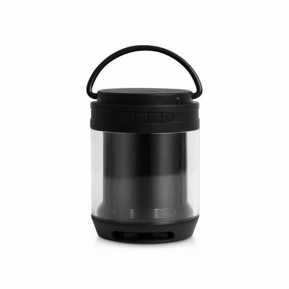 Litrail Waterproof Camping Lantern with Bluetooth Speaker - Long Battery Life, Rechargeable via Type-C, Portable Outdoor Light & FM Speaker