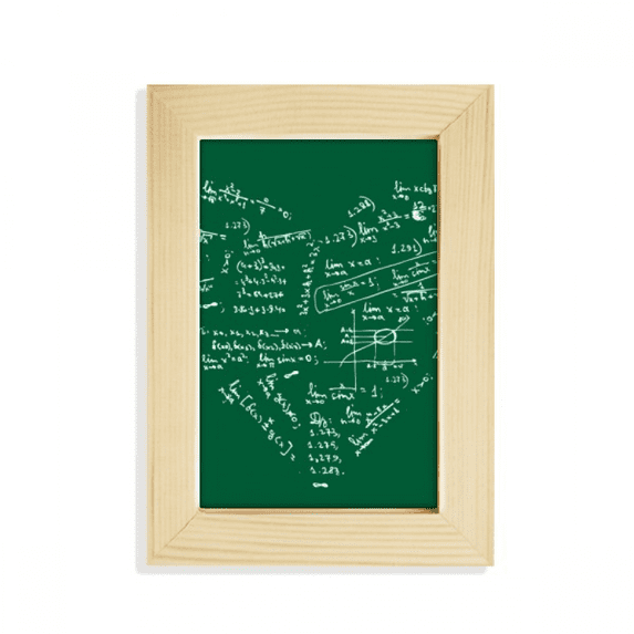 Lits Mathematical Formulas Calculus Painted Desktop Display Photo Frame Picture Art Painting 5x7 inch