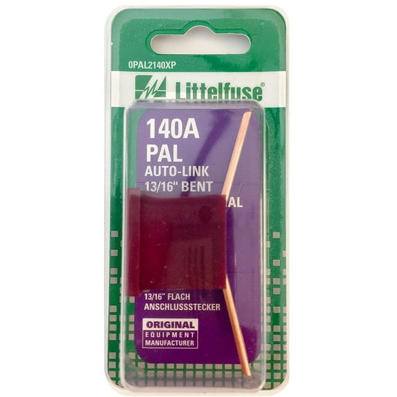 Littelfuse 0PAL2140XP PAL 13/16 Bent 32 Volt 140 Amp Carded Auto Link Fuse