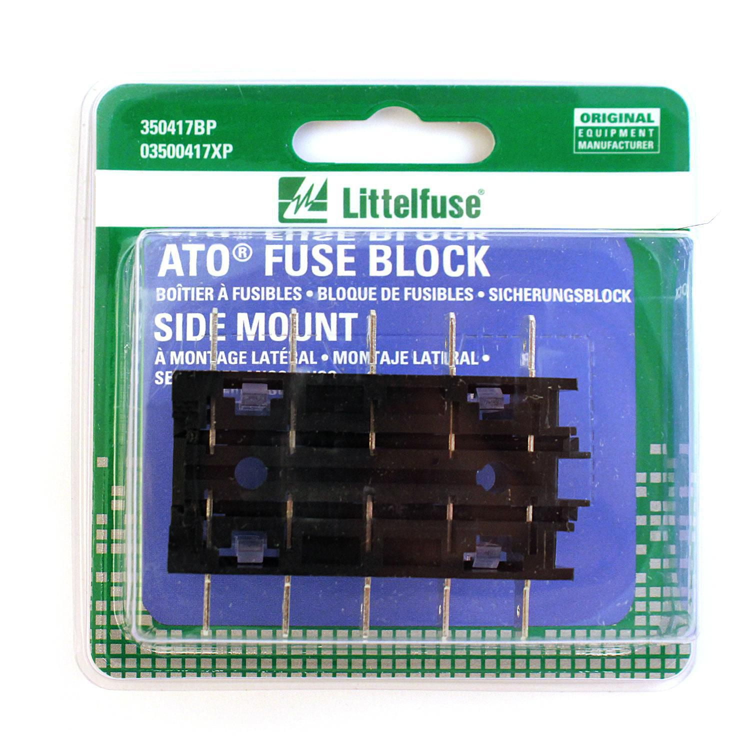 Littelfuse ATO/ATC Fuse Block 5 Positions, unit features detachable