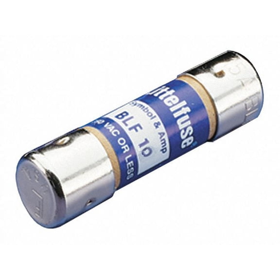 Littelfuse BLF-10 Fast-Acting Midget Cartridge Fuse, 10-Amp, 250-Volt