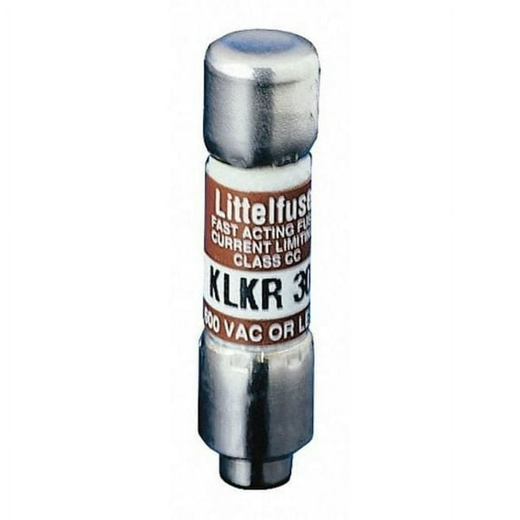 Littelfuse Fuse,600VAC,Cyl,CC,2A,300VDC,Non-Ind KLKR002