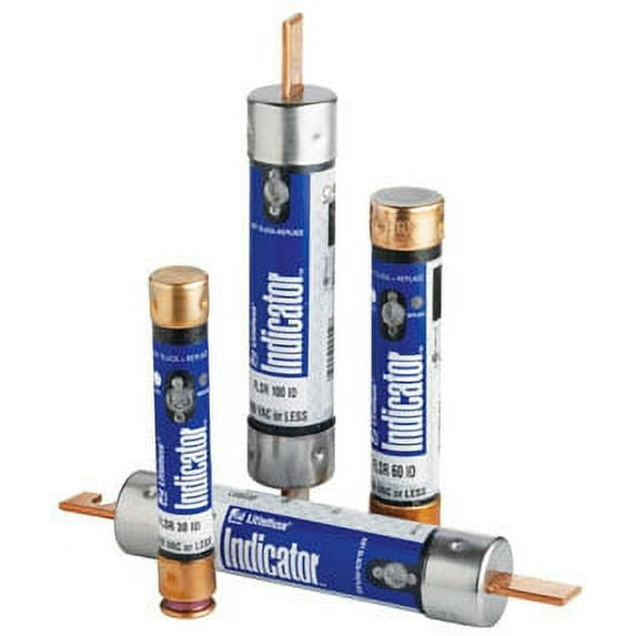 UL Class Fuse, RK5 Class, Time-Delay, 30A, 250V AC, Non-Indicating