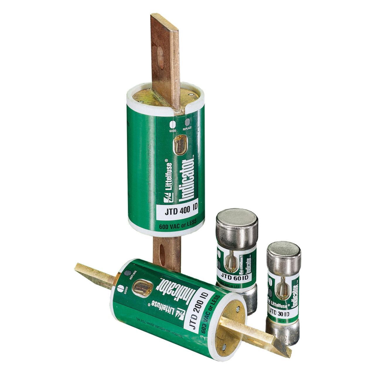 Littelfuse JTD-175 Time-Delay Compact Fuse, Class J, 600-Volt, 175-Amp
