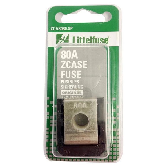 Littelfuse L24-ZCAS080XP 32V & 80A Bolt-Down Fuse, Black