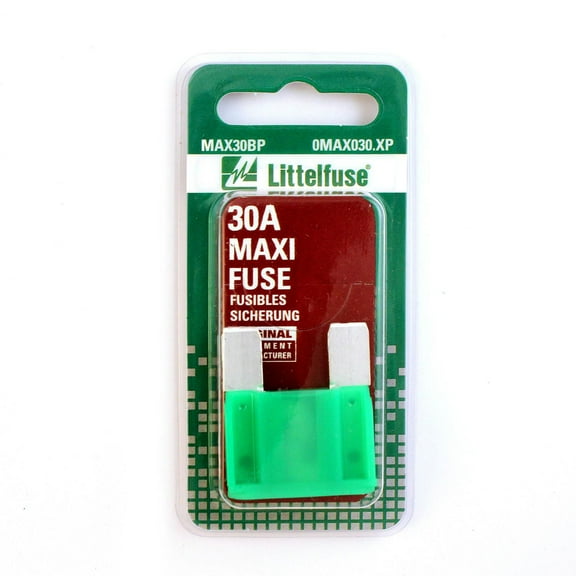 Littelfuse MAX30BP MAXI Slo-Blo 299 Series Automotive Blade Fuse