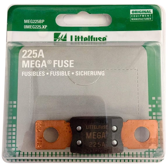 Littelfuse MEG225XP MEGA Slo-Blo Automotive Bolt-Down Fuse