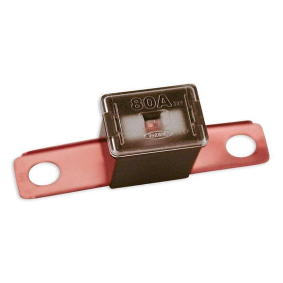 Littelfuse PAL 295 Auto Link Fuse - 32V 13/16" Bent Male Terminals - 80A, 1/card, sold by card