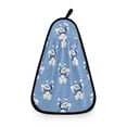 thumbnail image 1 of Litter Bear Pattern Hand Towel Quick Drying Home Storage Kitchen Towel Hooks Dish Cloths, 1 of 6
