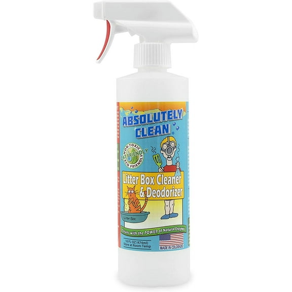 Litter Box Cleaner and Odor Eliminator, Eliminate Odors Quickly, Neutralizes Urine and Feces Odors in The Air and The Box, Make Litter Last Longer