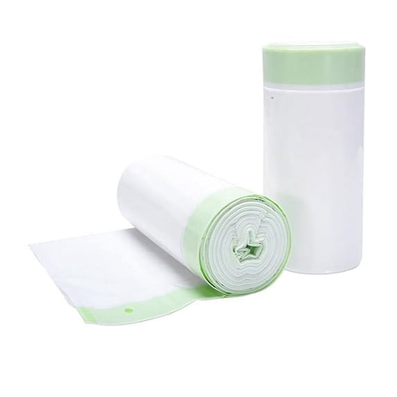 Litter Box Liners Compatible with Petx Scoopfree Self-Cleaning 20 Count Drawstring Cat Waste Bags for Tray