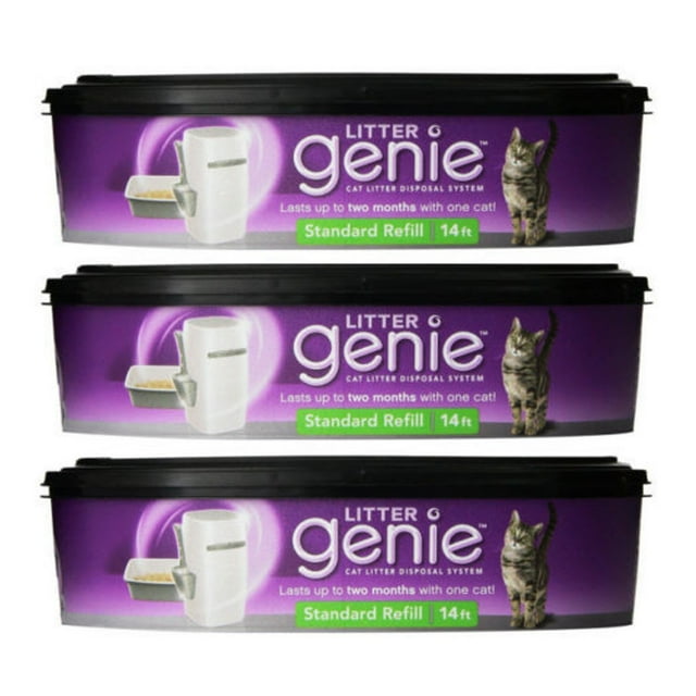 Litter Genie Plus, Easy, OdorFree, Standard Cat Litter Disposal System