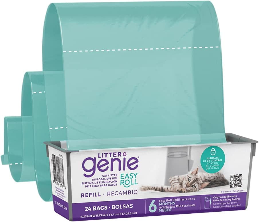 Litter Genie Easy Roll Refill, Cat Litter Disposal System, Ultimate