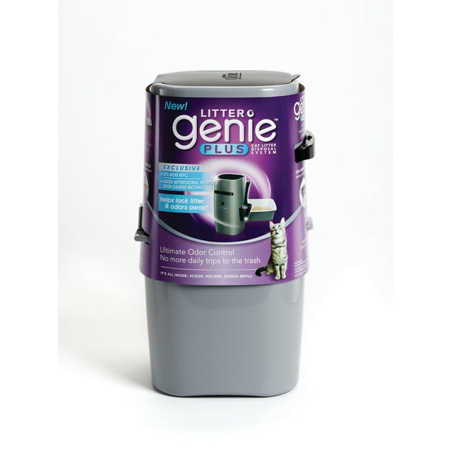 Litter Genie Plus Cat Litter Disposal System for Ultimate Odor Control