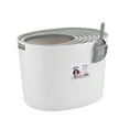 thumbnail image 1 of Litter Genie Round Top Entry Cat Litter Box Litter Particle Catching Cover and with Scoop, 1 of 7