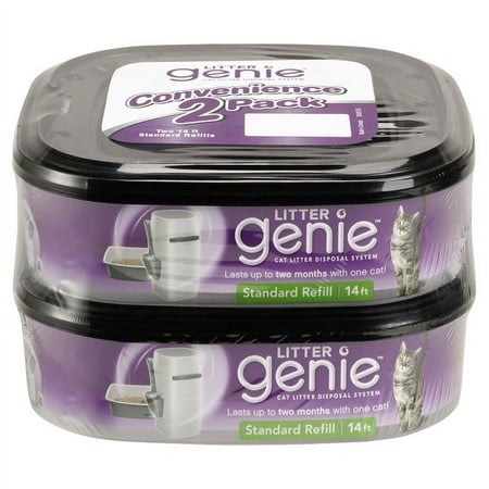 Litter Genie Ultimate Cat Litter Odor Control Refill - 2 Pack