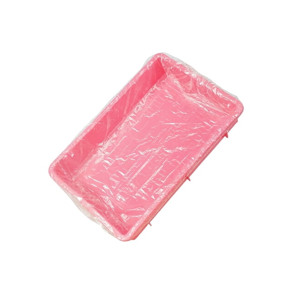 Litter Liners Heavy Duty Leak Proof Cat Litter Pan Liners Closure Easy Clean Disposable Waste Management Solution