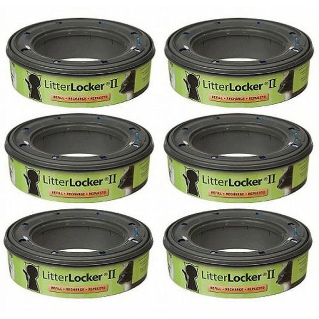 Litter Locker, Refill Cartridge, 6 Pack Refill