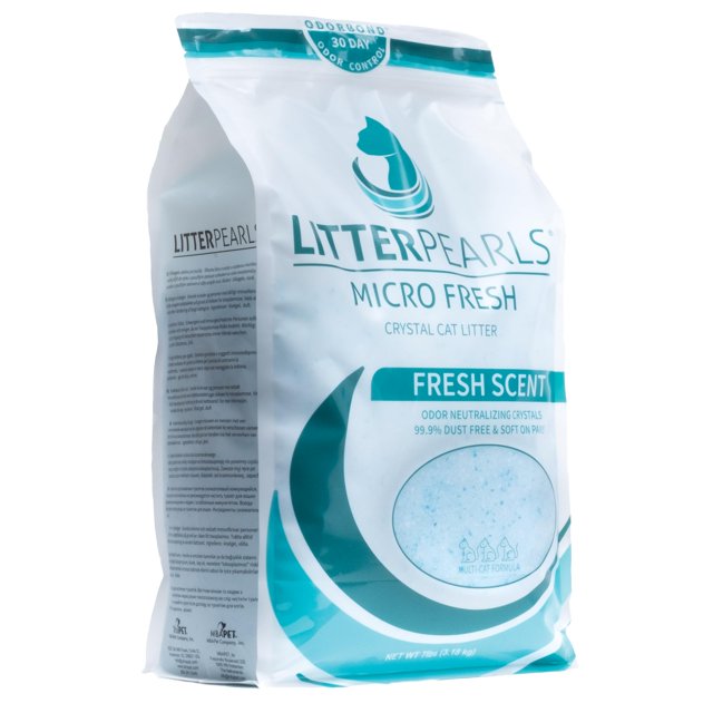 Litter Pearls Crystal Cat Litter with Odorbond Superior Odor Control