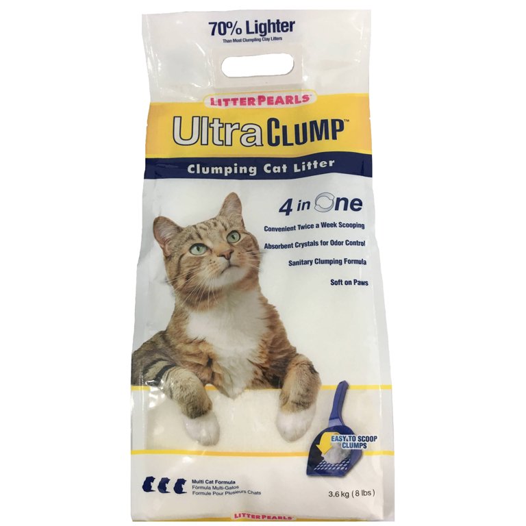 Litter Pearls Ultra Clump Unscented Crystal Clumping Cat, 49 OFF