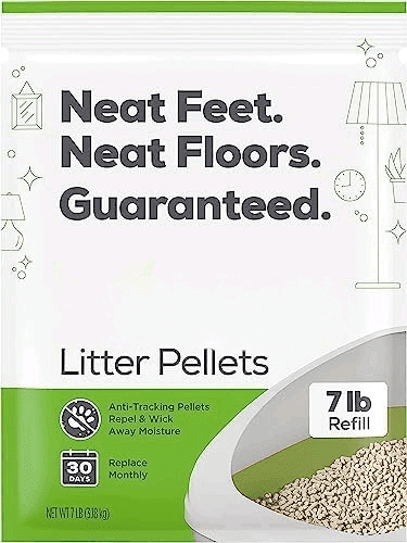Litter Pellets Refill Pouch, Made for Multiple Cats, Anti-Tracking Pellets for  Litter System, 7 LB Refill Pouch (Pack of 6)