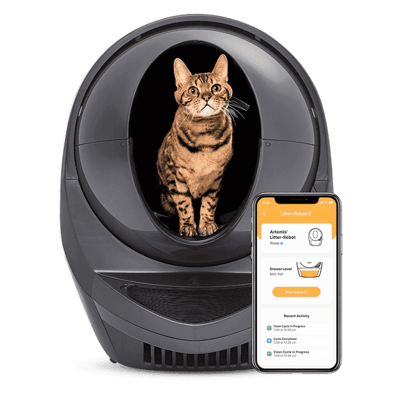 Litter-Robot 3 Connect, Grey