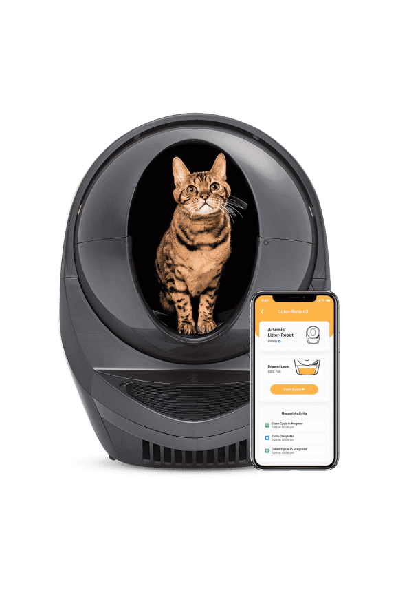 Litter-Robot 3 Connect, Grey