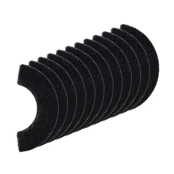 Litter-Robot Carbon Filters by Whisker, 12 Pack, Custom Fit Carbon Filter Pads for Litter-Robot 4, Absorbs and Reduces Litter Box Odors for Cleaner Smelling Home