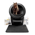 thumbnail image 1 of Whisker Litter-Robot 4 Core Bundle, Self-Cleaning Cat Litter Box with Accessories, Black, 1 of 7