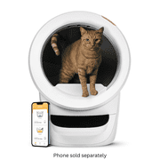 Litter-Robot 4 Automatic Self-Cleaning Cat Litter Box with Step, White