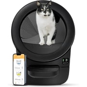 Whisker Litter-Robot EVO, White   Compact, Automatic Self-Cleaning Cat Litter Box, Advanced Odor Control
