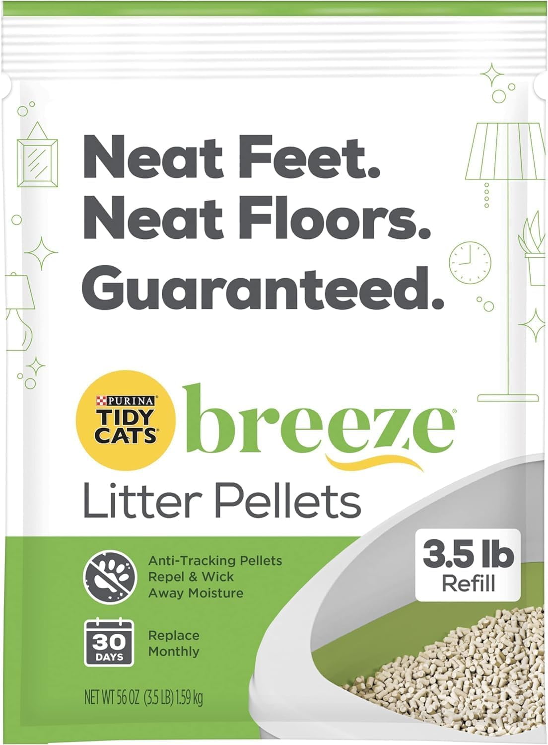 Litter Tidy Cat Breeze Pellets, 3.5 lb